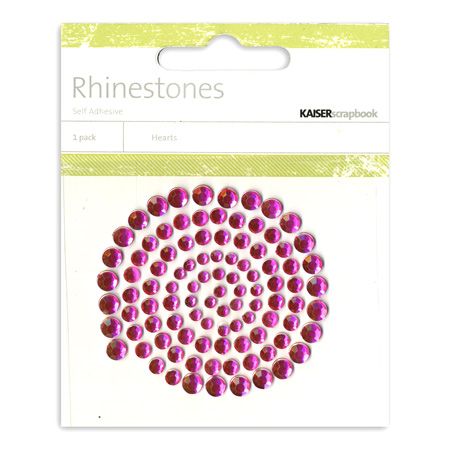 Kaisercraft - Rhinestones - Hot Pink