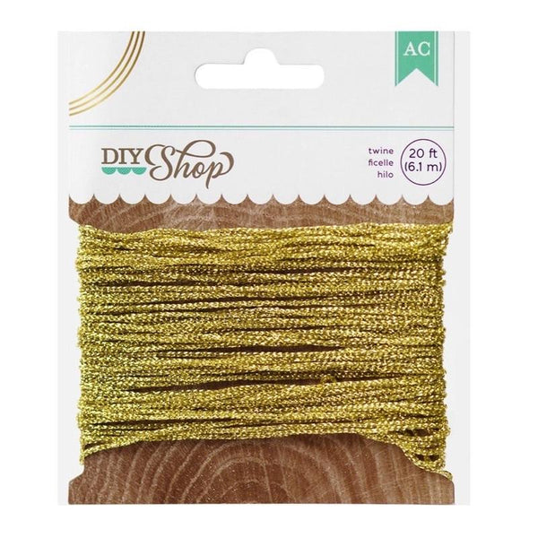 American Crafts - Diy Bakers Twine In Gold