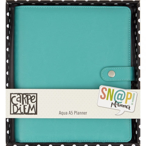 Simple Stories Carpe Diem A5 Planner ~ Aqua