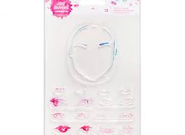JD MM Acrylic Stamp - DIY Face