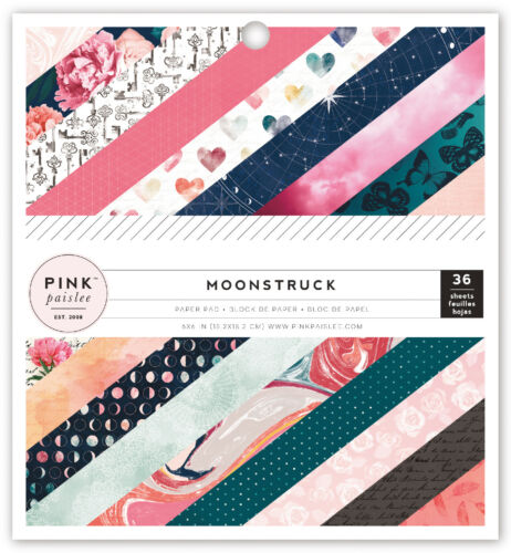 American Crafts Paper Pad 6x6- Moonstruck