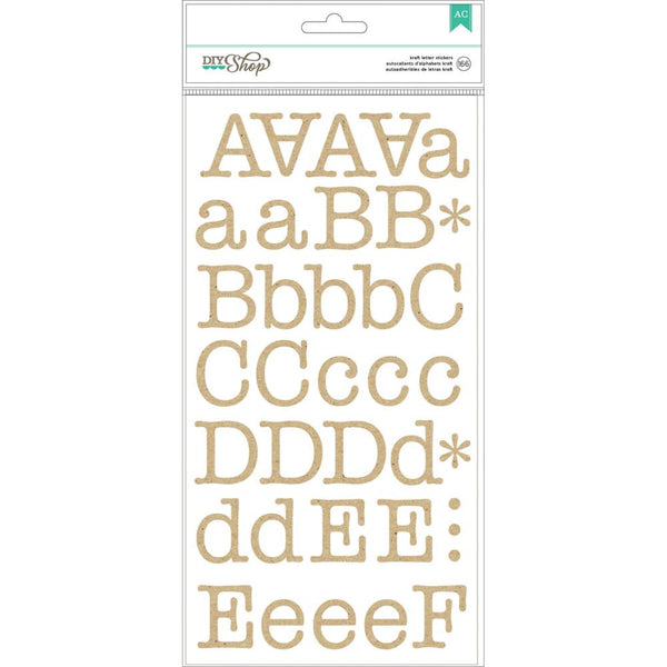 American Crafts ~ DIY Shop 2 ~ Gold Letter Stickers