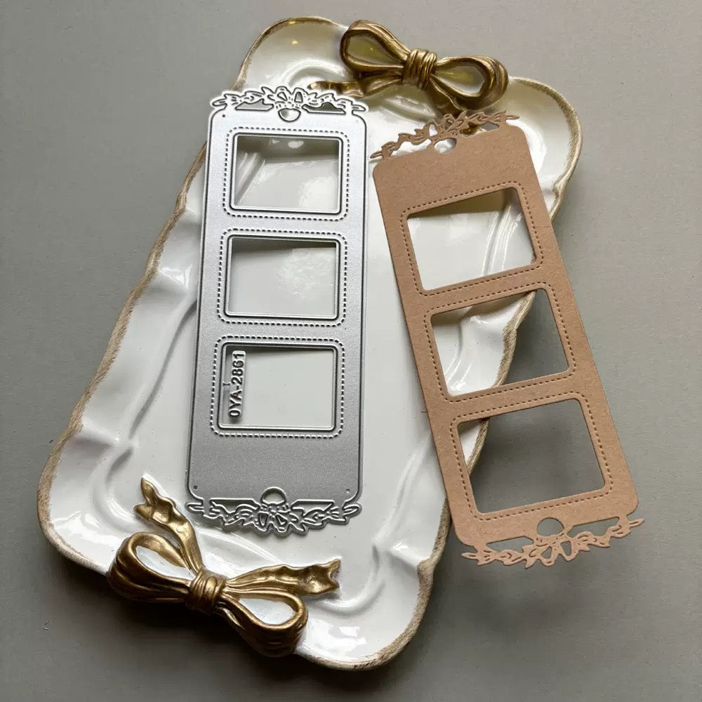 Square Frames Scrapbooking Carbon Steel Cutting Die QJ13