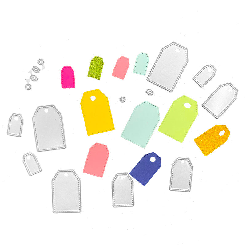 Gift Tags Scrapbooking Carbon Steel Cutting Die QJ100