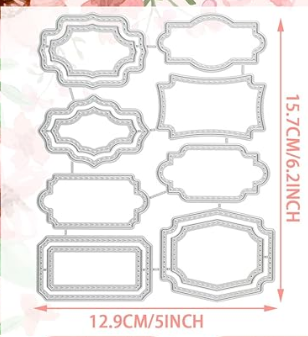 Decorative Labels Scrapbooking Carbon Steel Cutting Die QJ16
