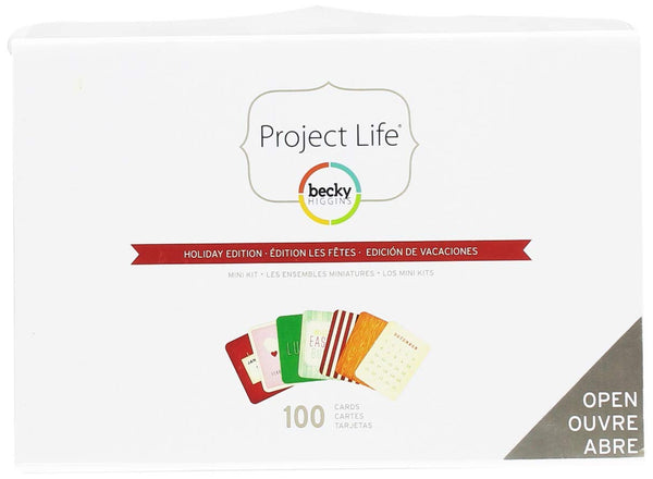 Project Life by Becky Higgins Holiday Mini Kit