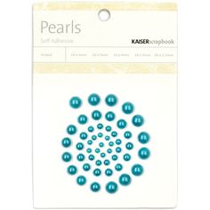 Kaisercraft - Pearls - Teal