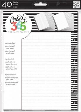 Happy Planner - Note & Graph Paper - Classic Size
